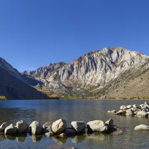 Convict lake in the eastern Sierra near Mammoth California its most beautiful lake