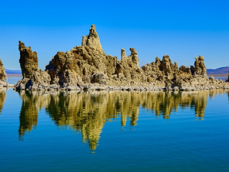 Mono Lake tufa on a calm day