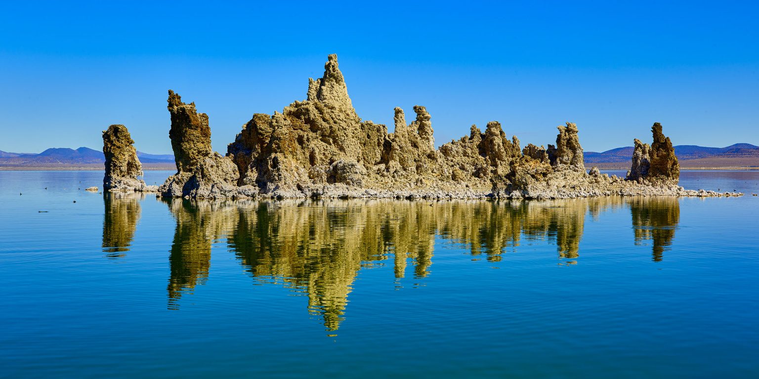 Mono Lake tufa on a calm day