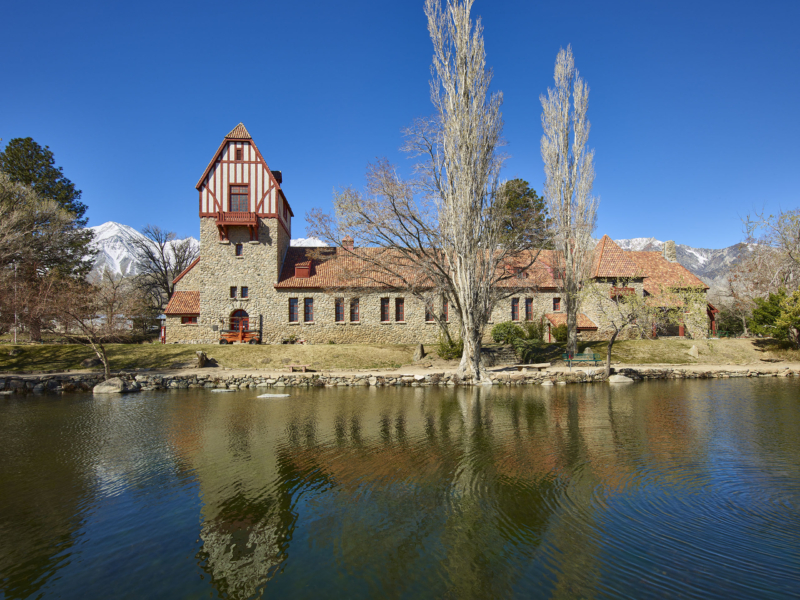 The Mt. Whitney Fish Hatchery in the Owens Valley outside Independence California