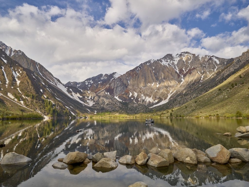 Convict Lake Eastern Sierra Mammoth California