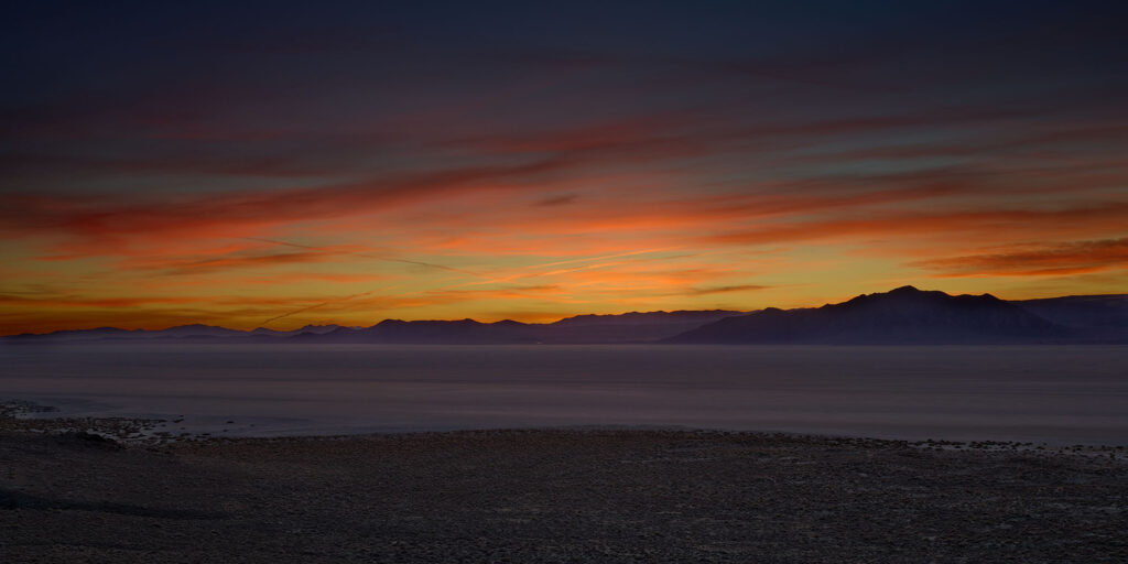 Sunrise on the Black Rock Playa Gerlach Nevada