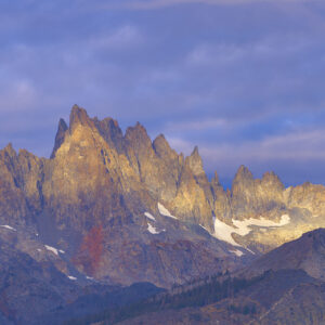 Stormy sunrise on the Minarets - Mammoth, California