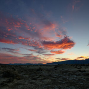 A lovely sunset on the Black Rock Playa - Gerlach, NV
